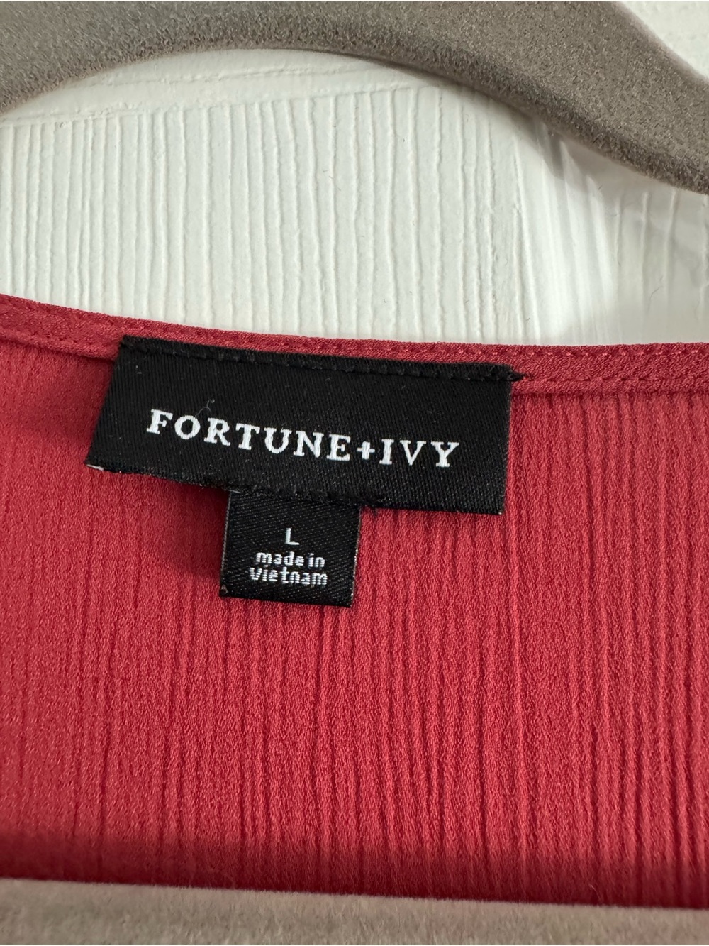 Portmans Raspberry Wrap-Front Blouse - Picture 2 of 2